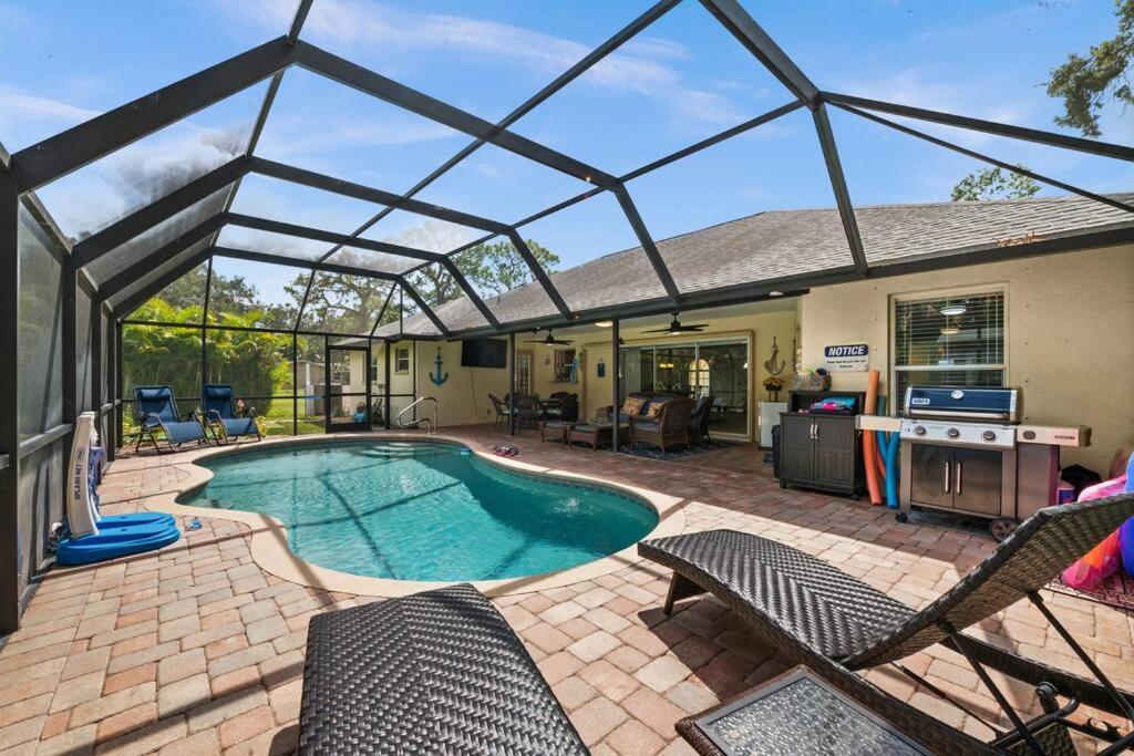 Sunny Oasis Getaway -Heated Pool-Mini Golf-Near Beach Nokomis Luaran gambar